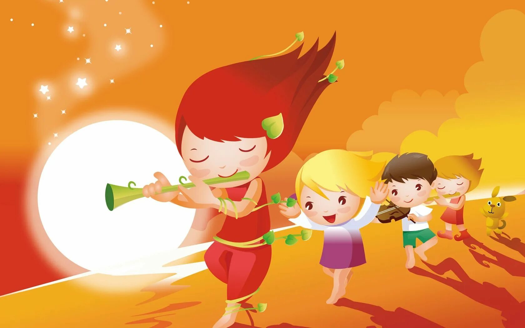 Музыкально игровая программа. Фон для детей. Фон игровая программа. Дети мульт