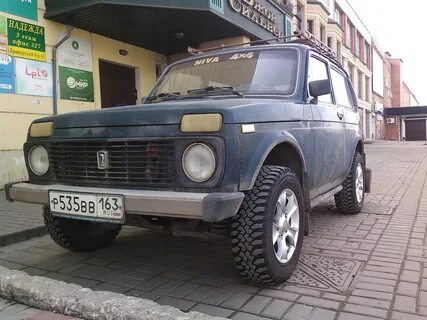 Лучший размер шин на ниву