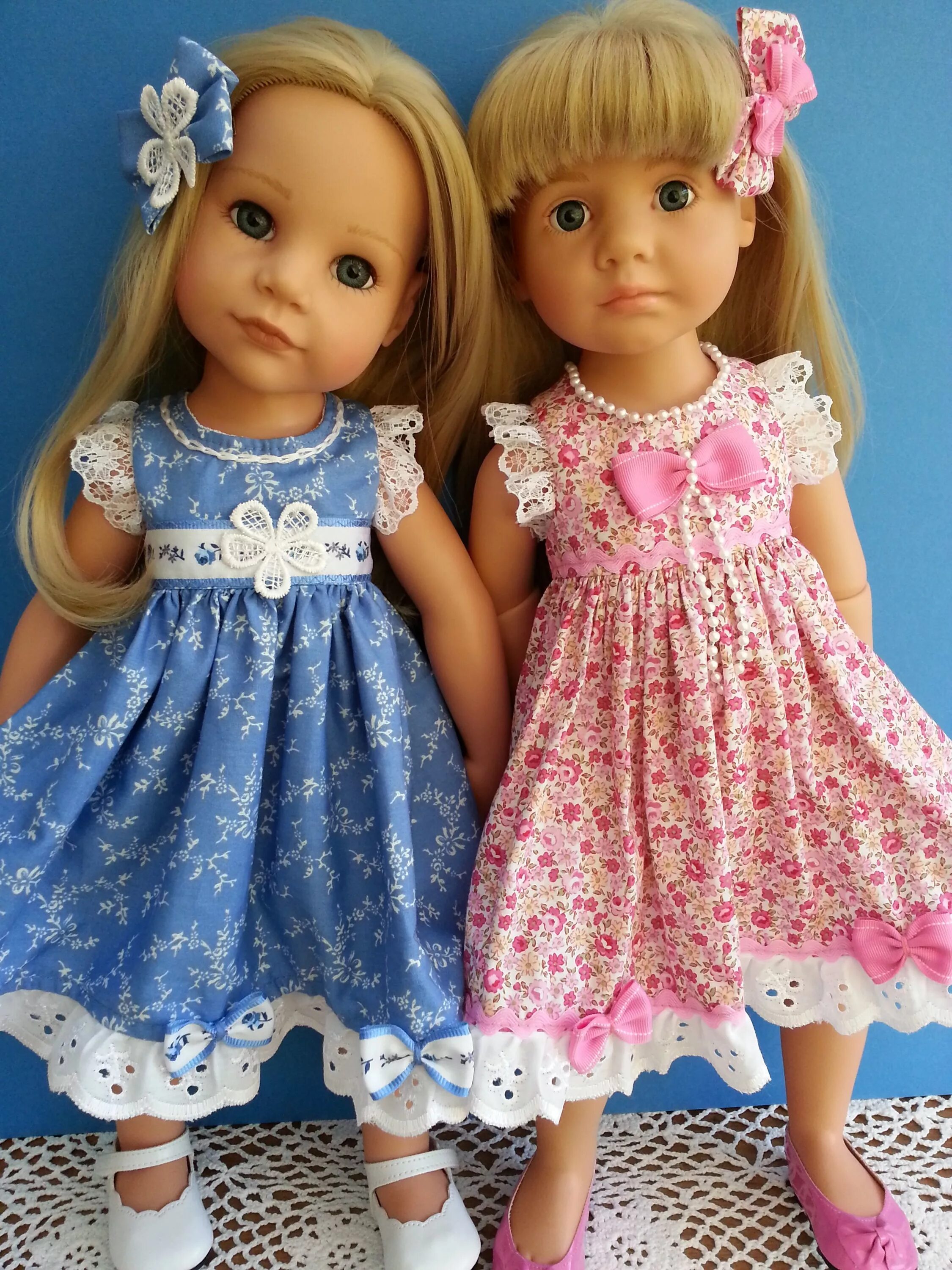 Саммер Готц. Платья для кукол. Красивая одежда для кукол. Платья для больших кукол. Простое платье для куклы