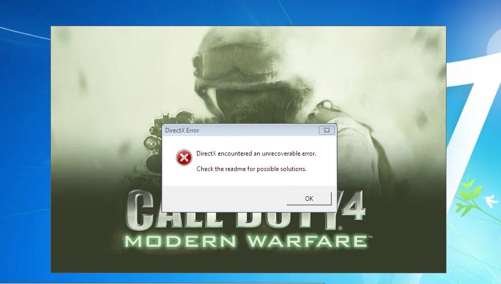 Encountered an unrecoverable error
