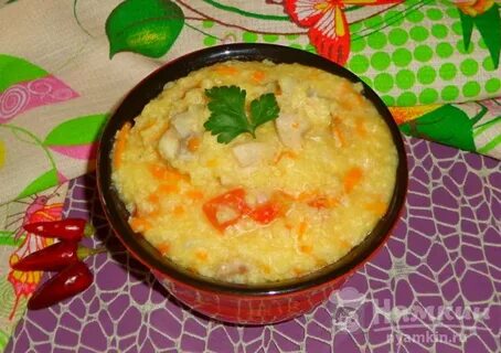Как приготовить кашу с курицей