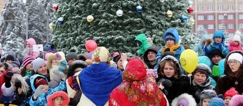 Новогодние праздники в королеве