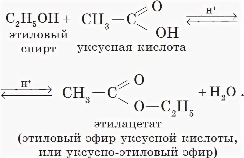 Взаимодействие уксусной кислоты со спиртами. Реакция взаимодействия уксусной кислоты и этилового спирта. Этанол и уксусная кислота реакция.