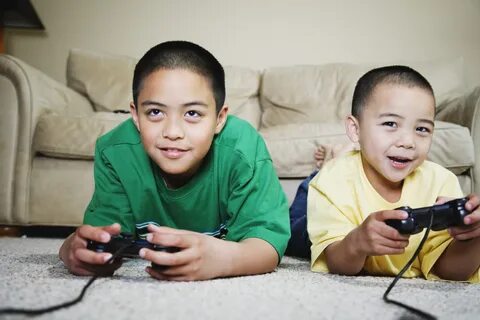 Do the children play games