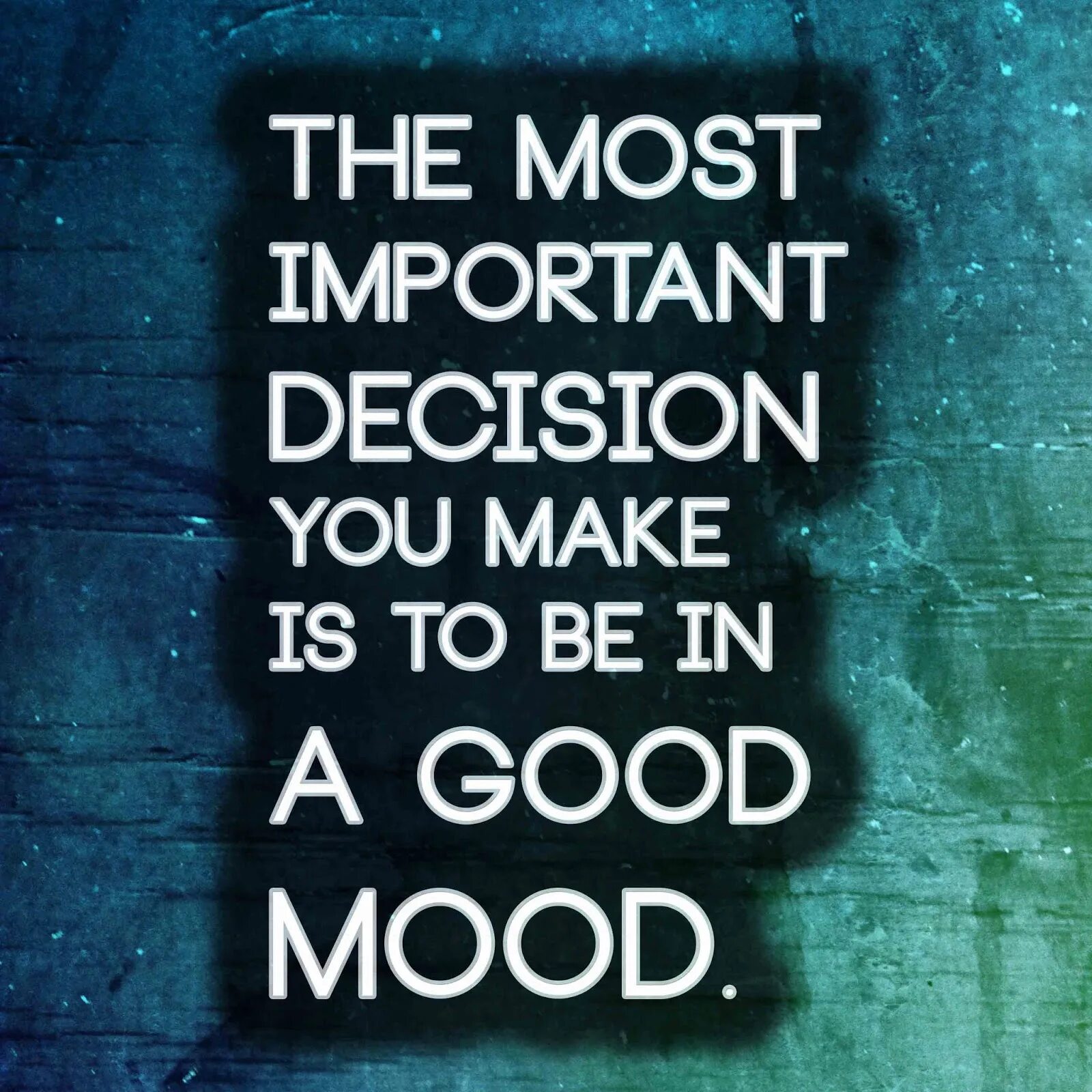 Important decision you have made