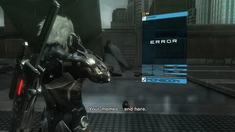 Metal gear rising memes