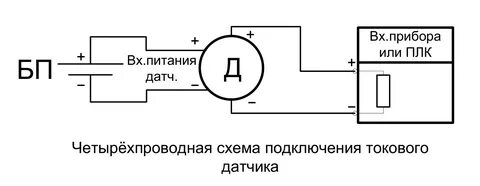 Схема токового датчика