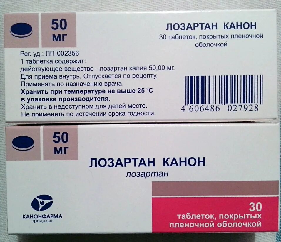 Лозартан инструкция цена 50 мг по применению