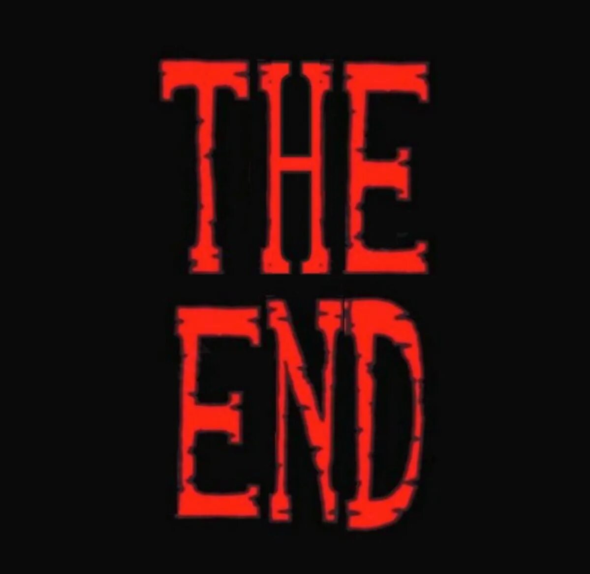 End ones life. The end надпись. One piece the end надпись.
