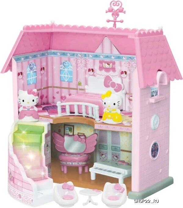 кукольный домик хеллоу китти. домик kitty. домик хелло китти. домик kitty. Hello kitty tent toys.