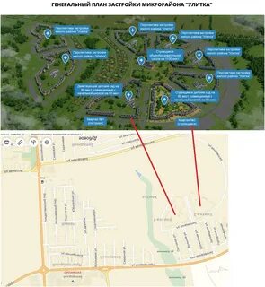 Улитка белгород на карте
