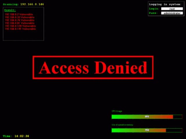 Access denied login