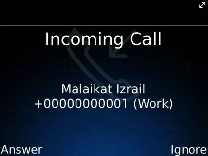Warning call