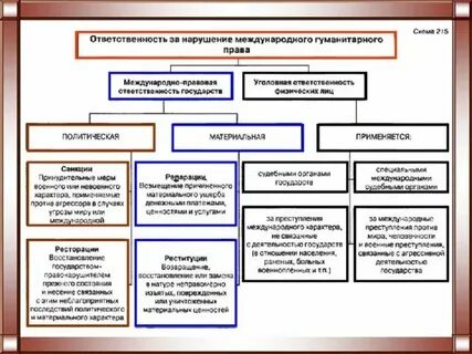 Ответственность международных организаций физических лиц