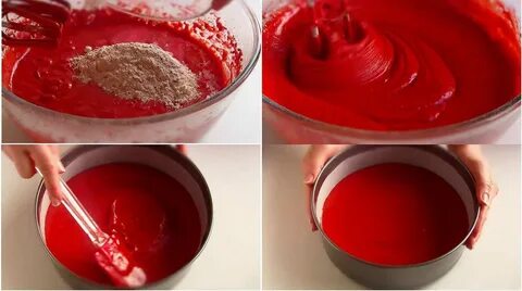 Красный бархат какой краситель использовать
