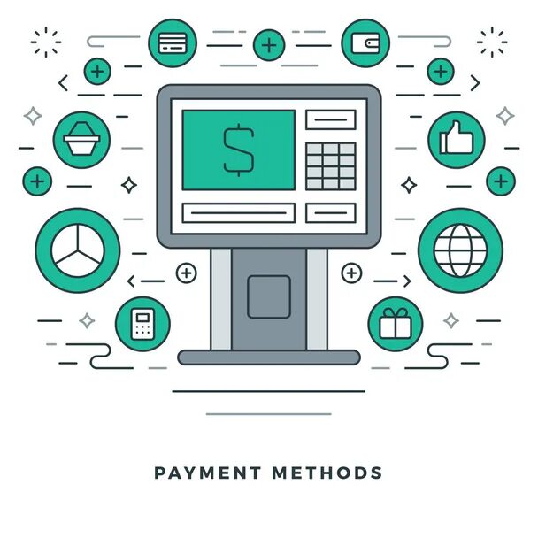 Paying methods. Рисунок контроля отдачи флет лайн.