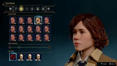 Hogwarts legacy мод на прически