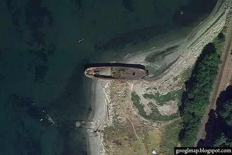 Брошенные корабли на карте