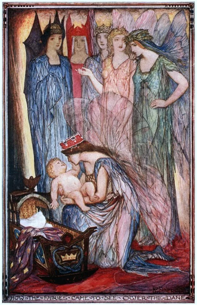 Подменыш. Генри джастис форд картины. henry justice ford. лагерлеф подменыш. подменыши мифология.