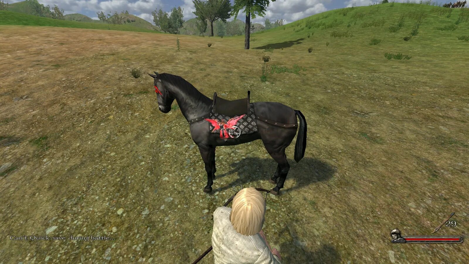 Mount blade лошадь