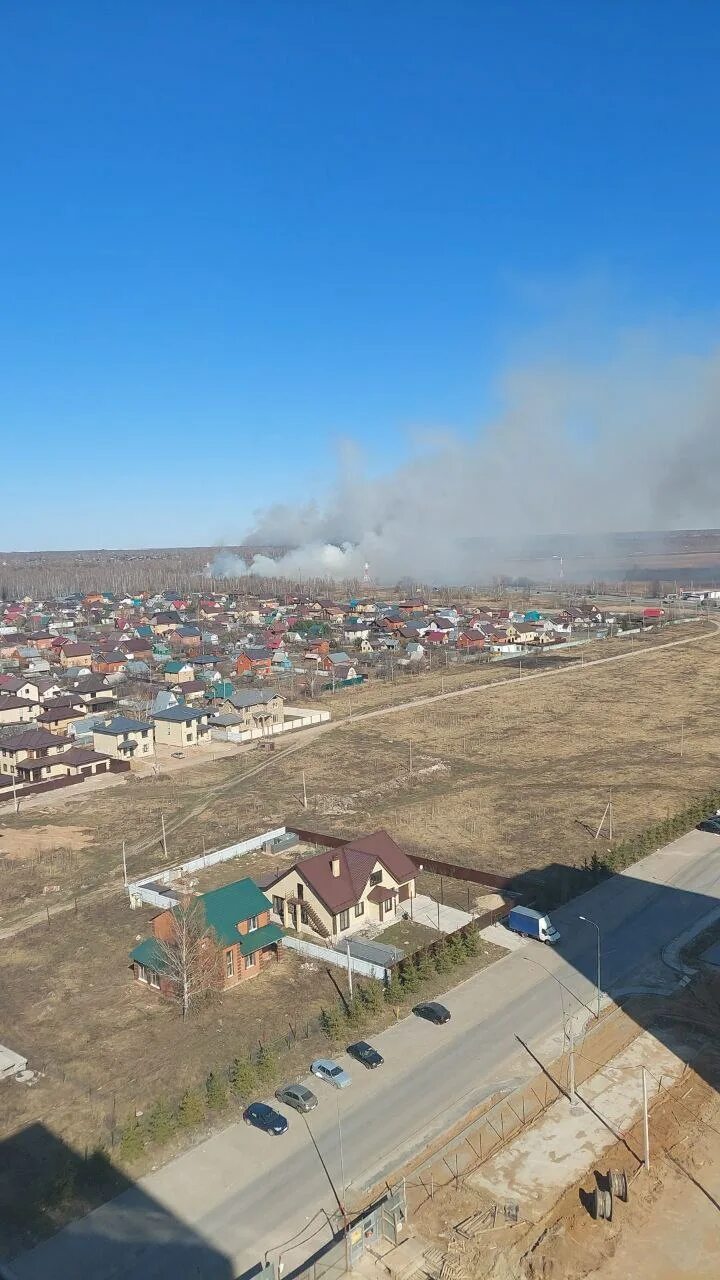 Полигон. Пожар в Татарстане. Танковый полигон Казань.