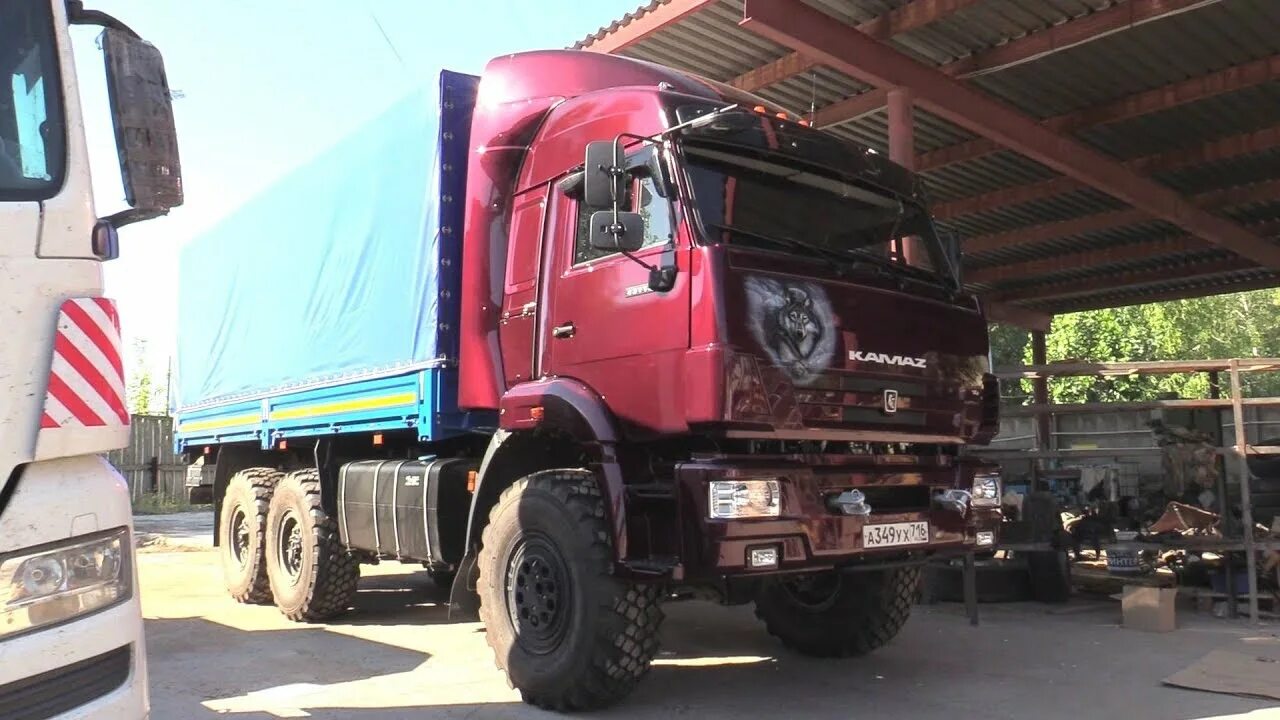 "у 523 кс 14" фото КамАЗ 4310/4311. Россия