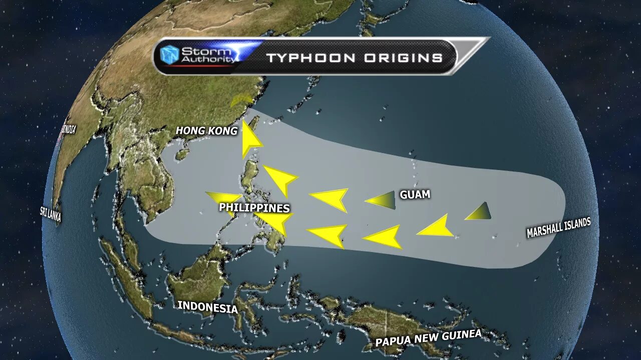 Схема тайфуна. Строение тайфуна. Какие острова и страны прошел Тайфун.