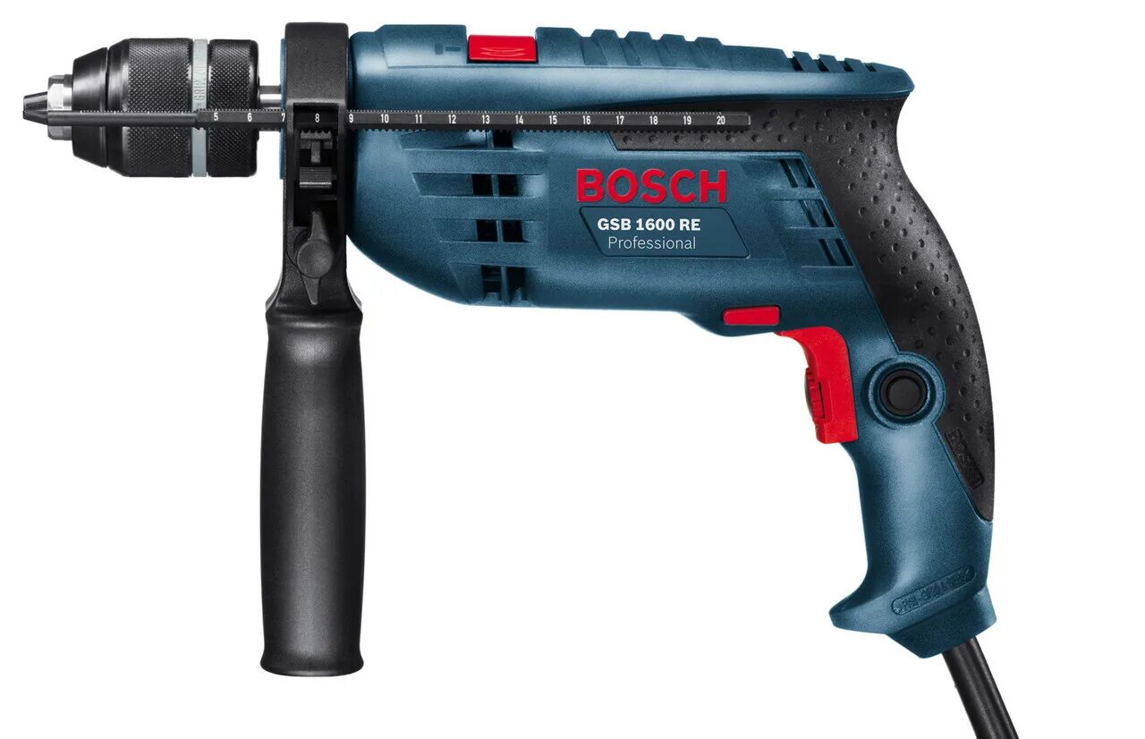 Ударная дрель BOSCH GSB 1300, 550 Вт - купить в интернет-магазине по низкой цене