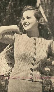 Vintage knitting