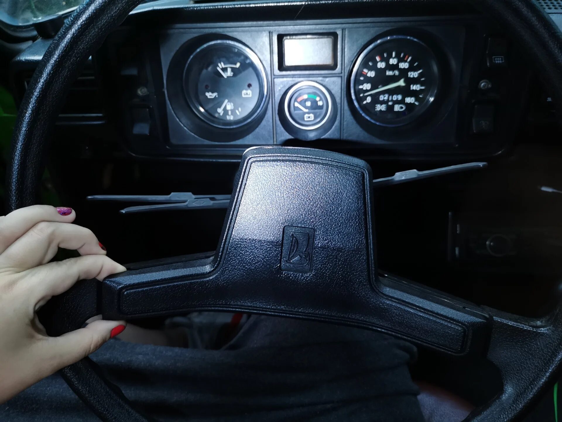старый руль - Lada 21053, 1,5 л, 2003 года стайлинг DRIVE2
