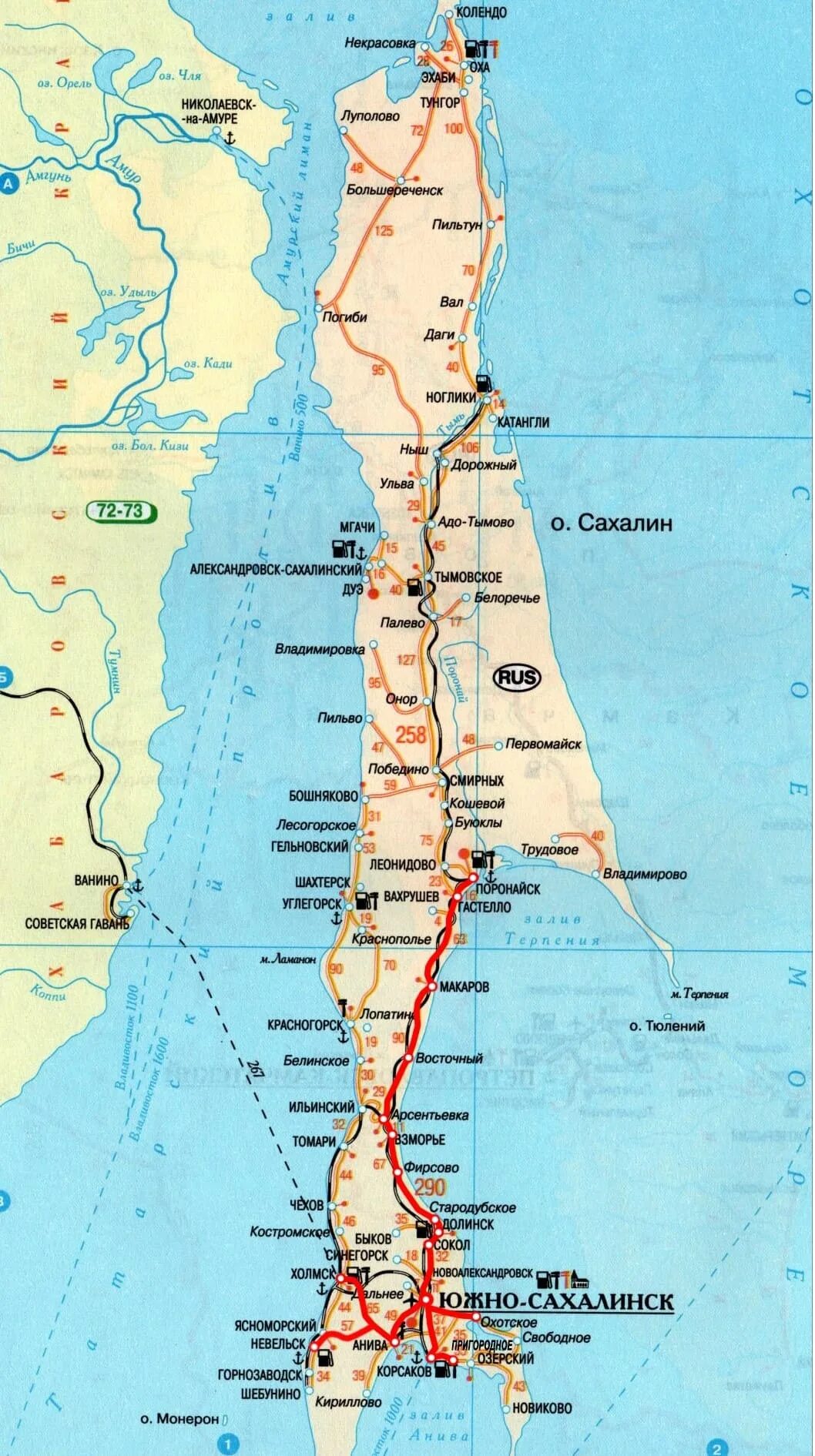 Карта рек сахалина. Остров Сахалин на карте. Населённые пункты Сахалина на карте.. Остров Сахалин карта острова. Карта острова Сахалин карта острова Сахалин.