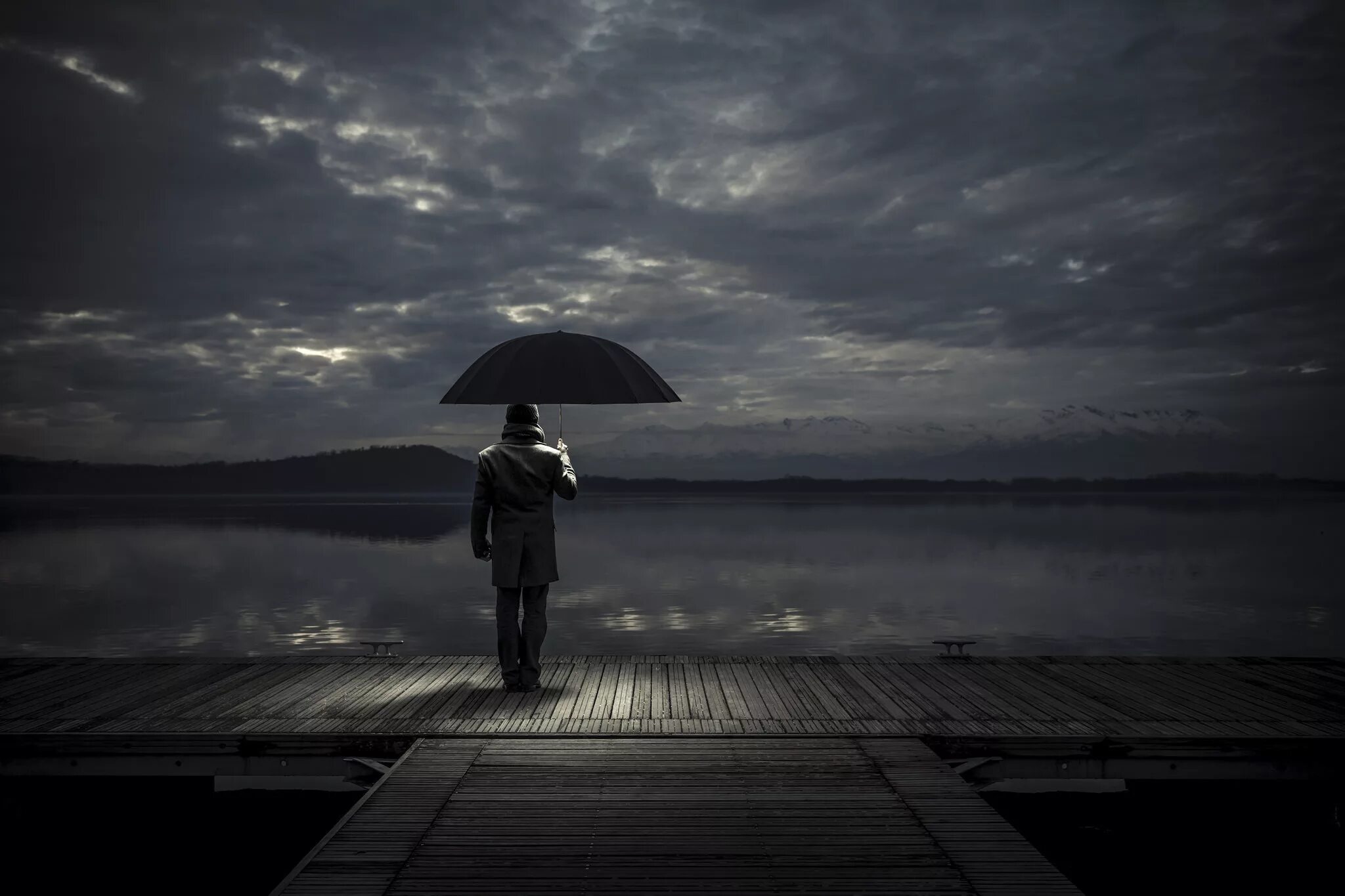 Sad and lonely. Sad and lonely
