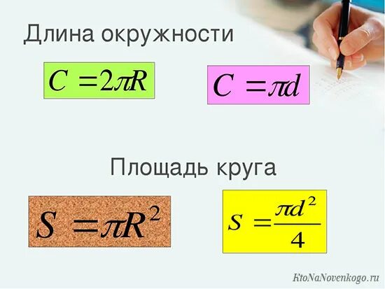 Определите длину математического