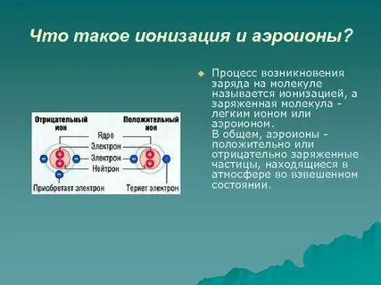 Ионизация частиц в газе