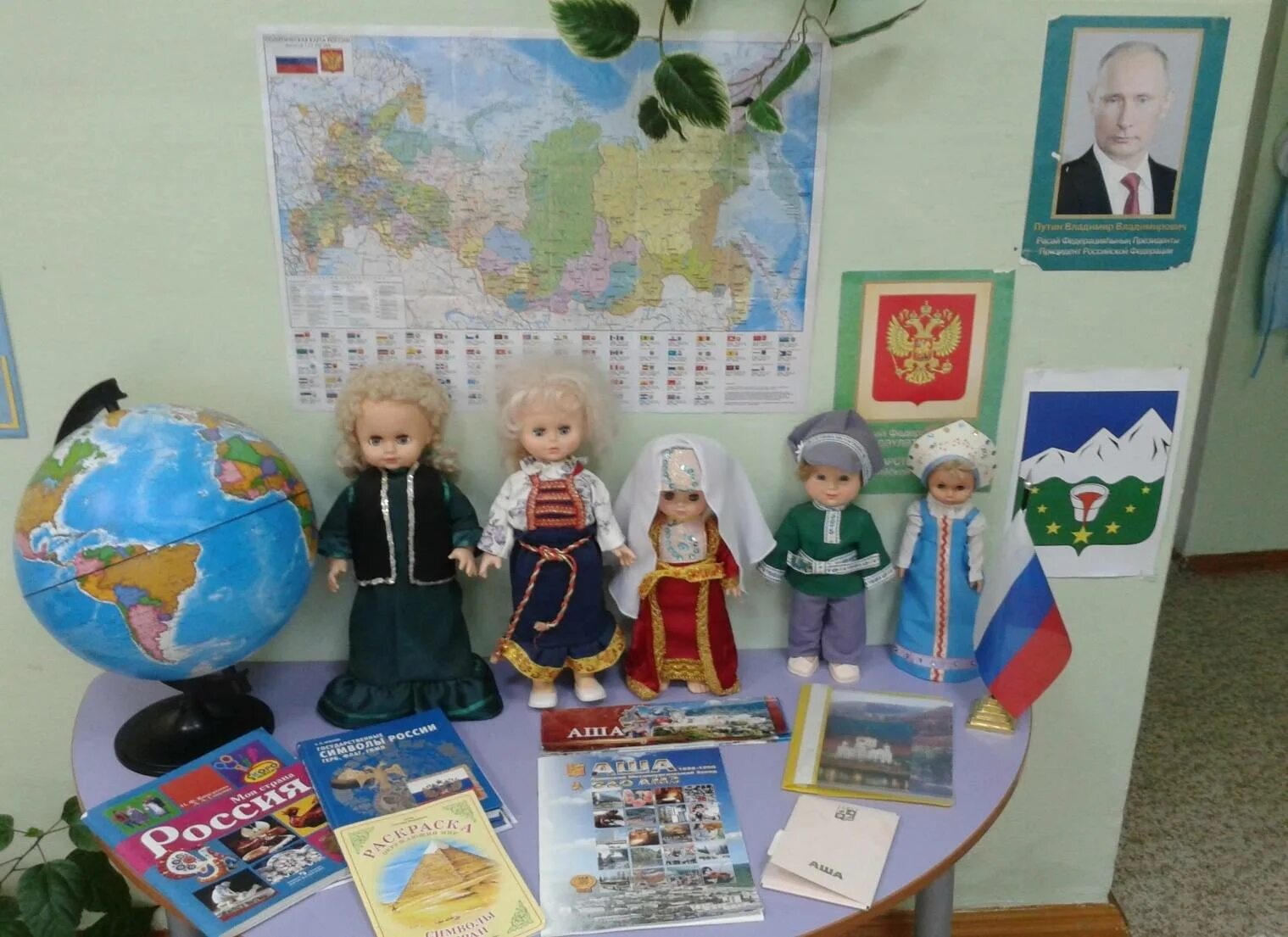Проект в младшей группе по патриотическому воспитанию Оформление уголка толерантности и патриотического уголка во второй младшей групп