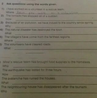 Ask questions using