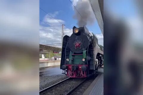 Ретро поезд нижний арзамас