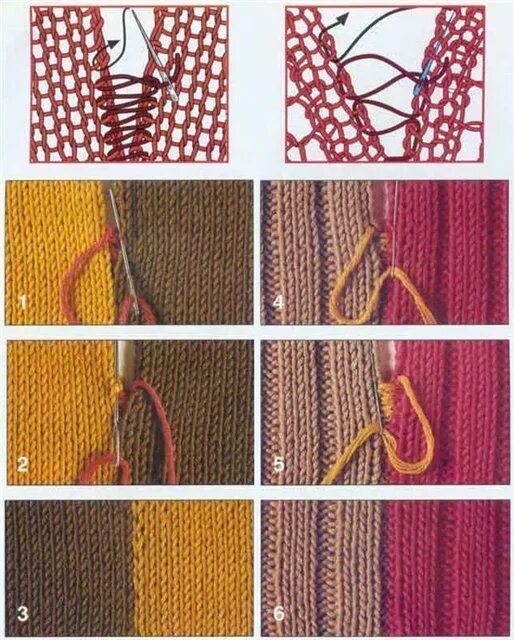 Шов для сшивания вязаных деталей. Трикотажный шов. Соединить вязаное полотно. Матрасный шов сшивание. Соединить вязаное полотно.