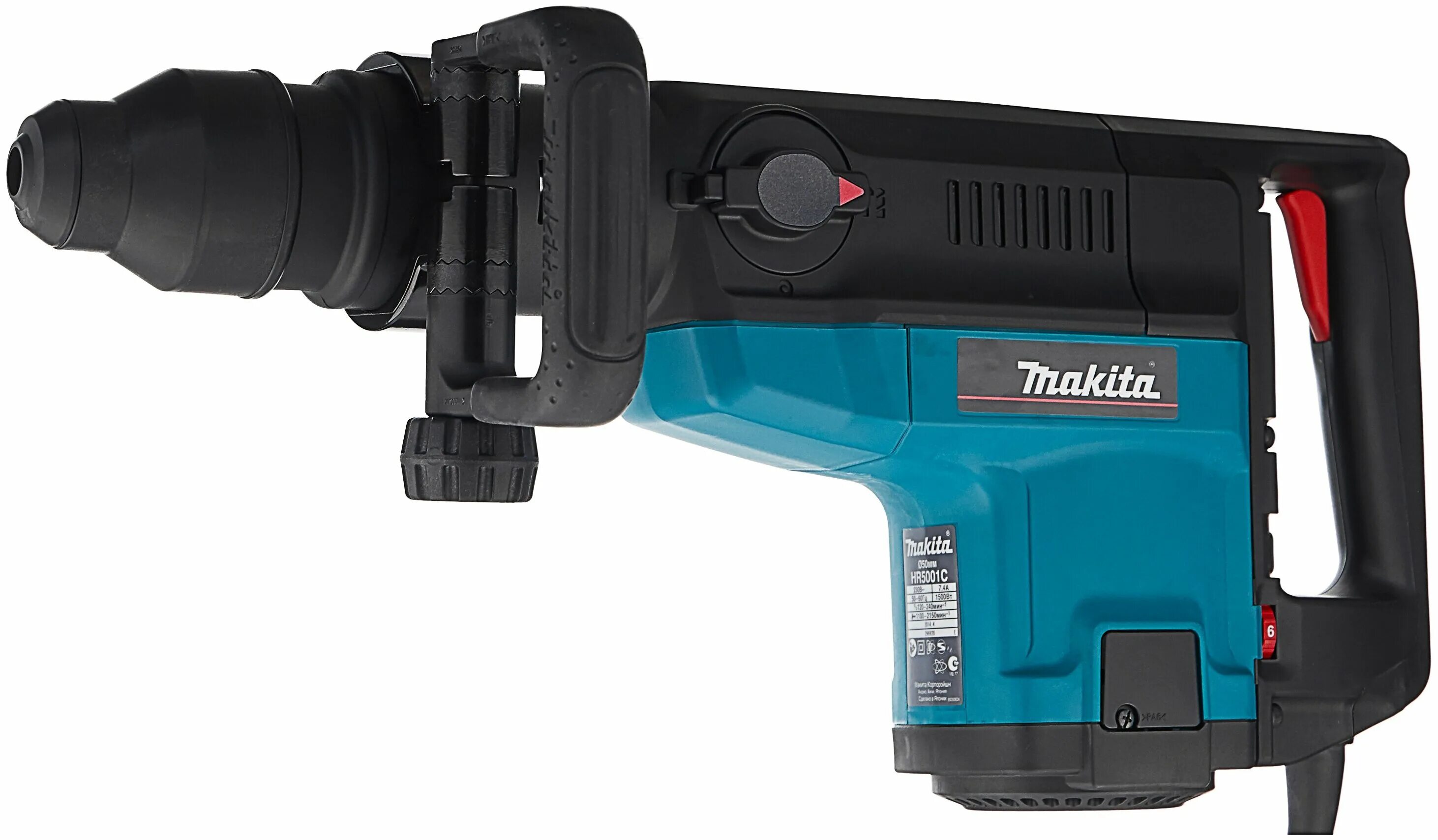 Перфоратор макита характеристики. Makita hr5001c. Перфоратор SDS Max Makita hr5001c. Перфоратор Макита SDS Max 5001. Makita перфоратор отбойник 5001.