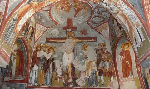 Пещерные росписи храмов