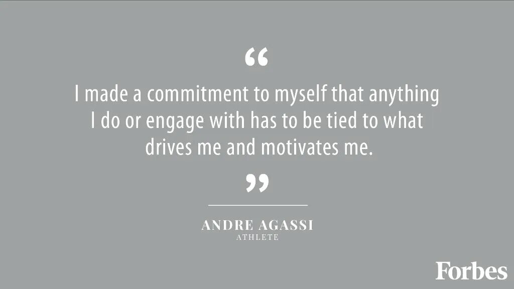 Made a commitment. Made a commitment