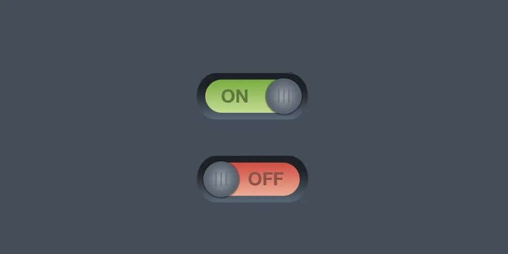 Switch off. Кнопка on off. переключатель on off в стиле минимализма. toggle switch on off. on off переключатель ui.