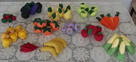 Овощи из подручных материалов своими руками
