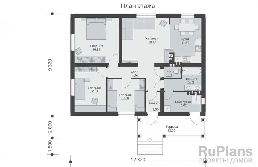 Проект дом 8 12 м План дома in 2024 House, Floor plans, How to plan