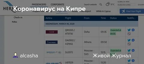 Табло вылета доха