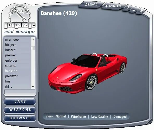 Sa mod manager. Программа ggmm. гта са менеджер. gta sa install car. gta garage mod manager.