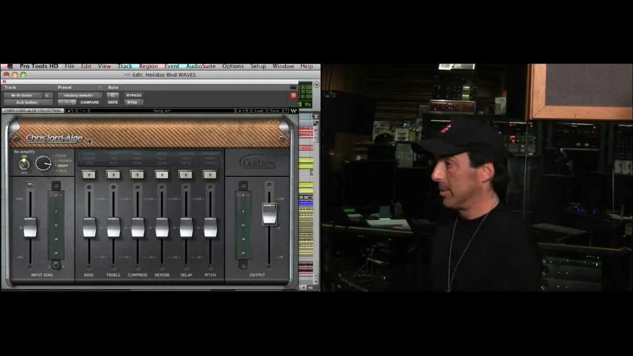 Cla plugins. Waves cla guitars. cla bass.
