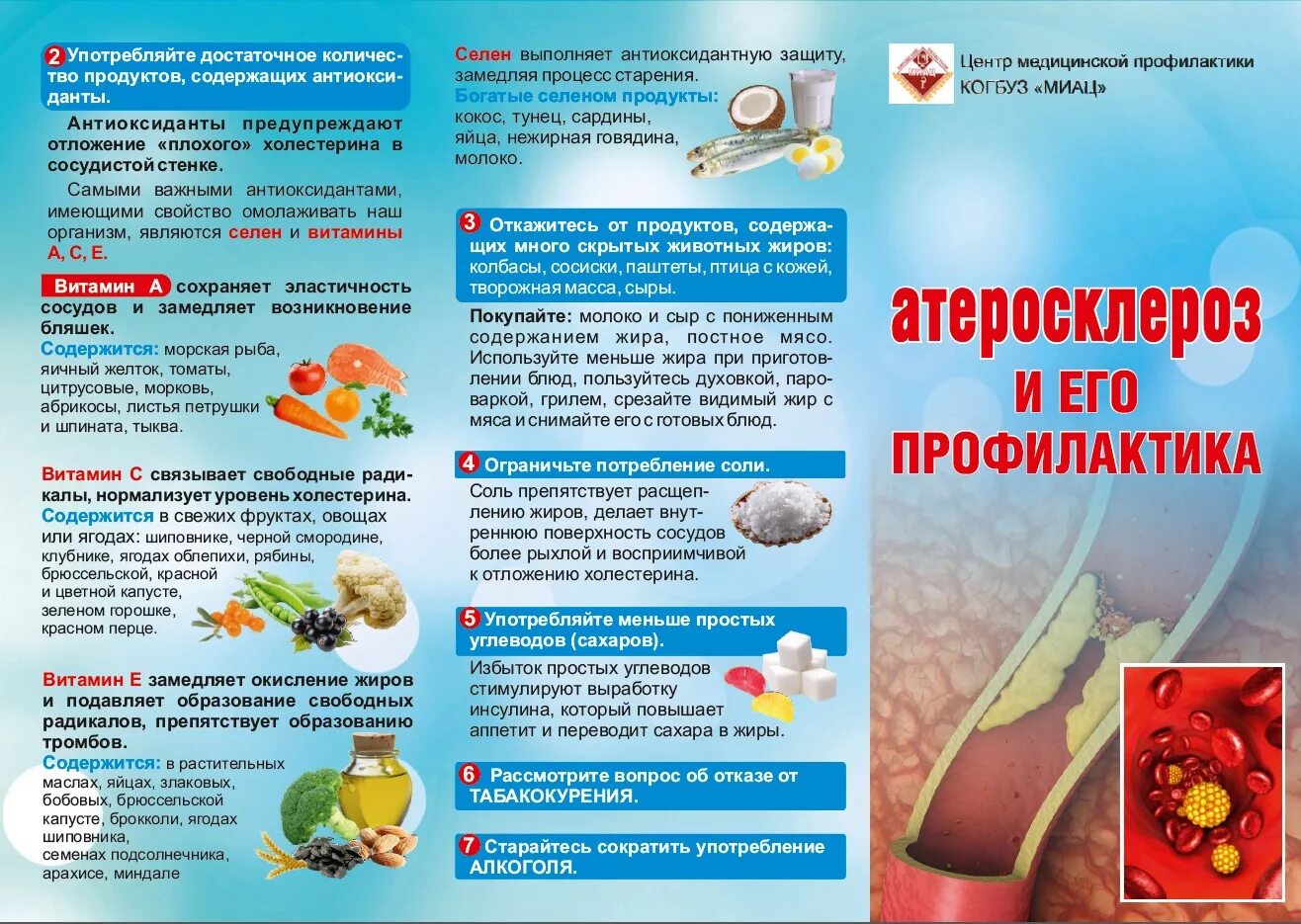 Продукты снижающие уровень холестерина