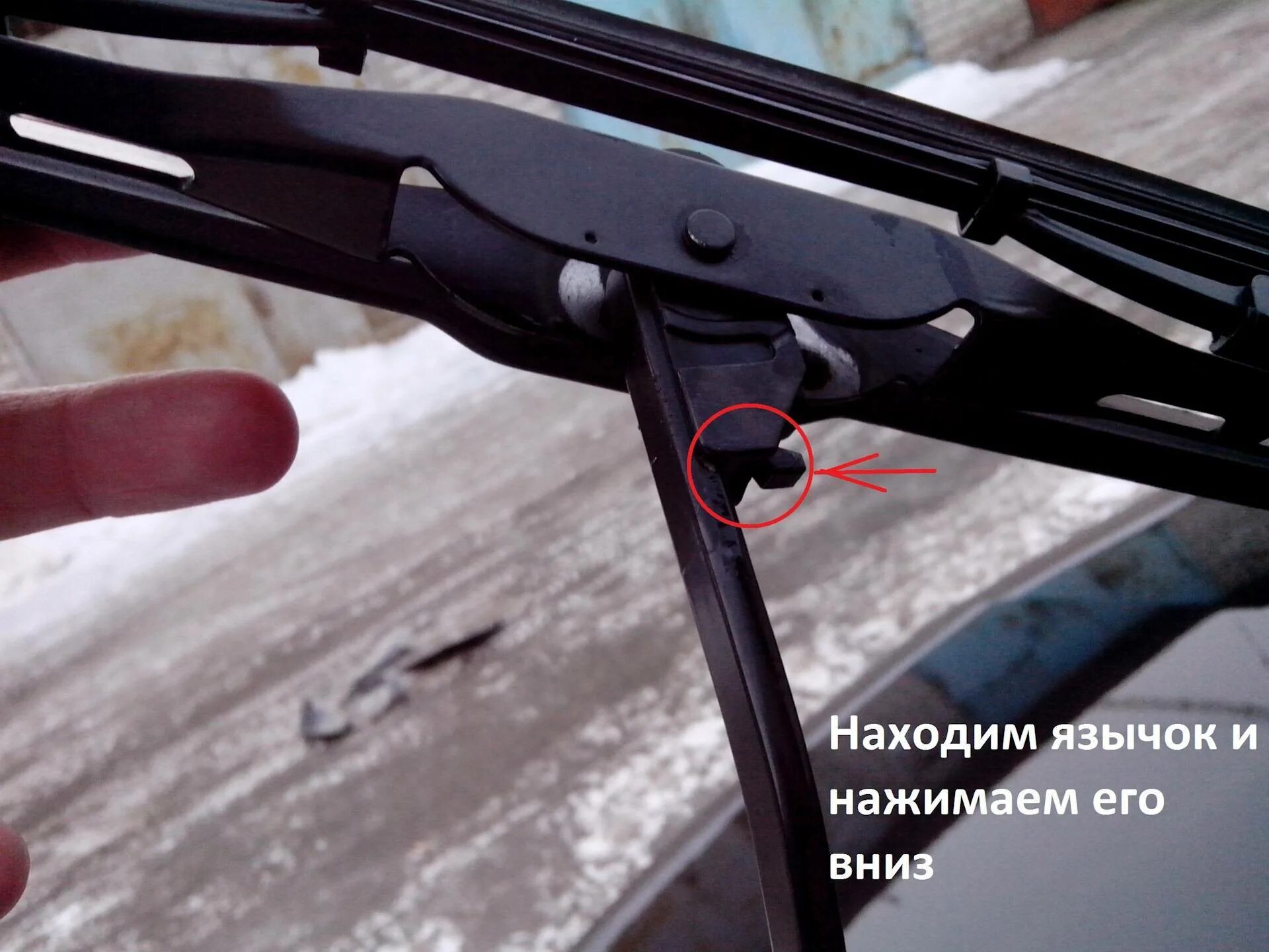 Как снять дворники на шевроле