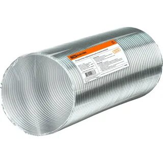 Воздуховод гофрированный алюминиевый